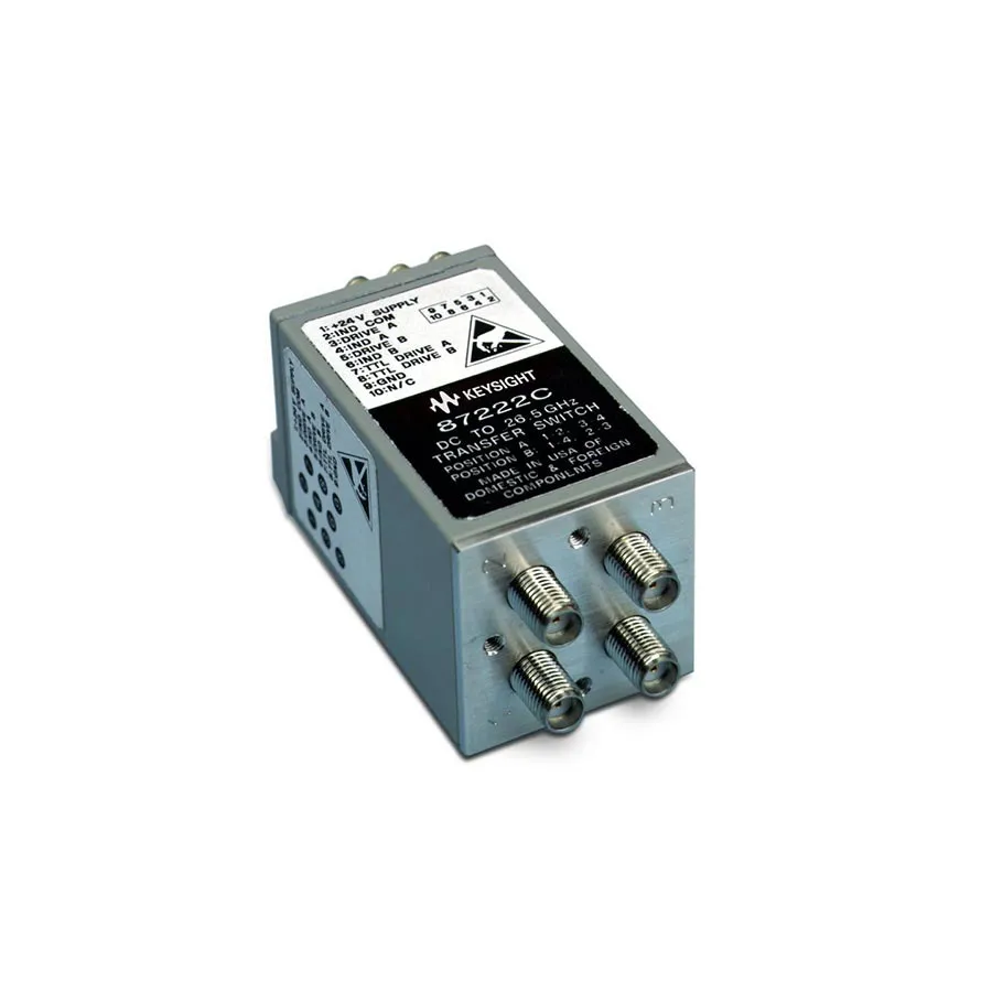 Keysight 87222D/161 Coaxiale Omschakelaar