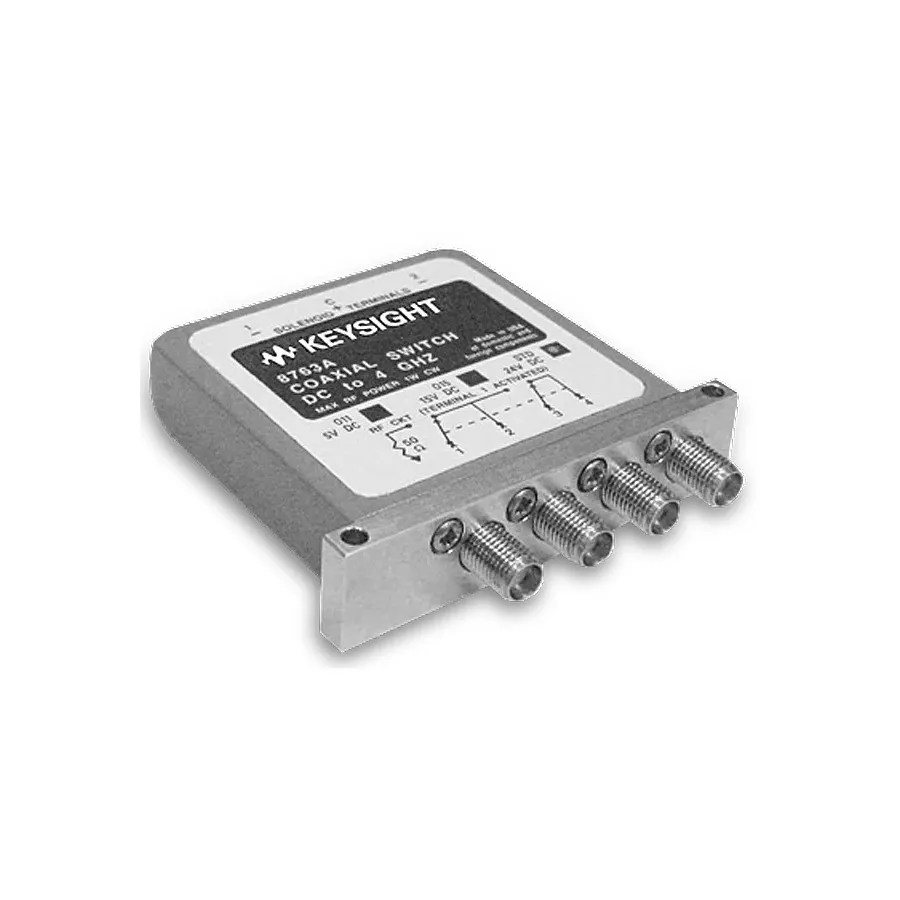Keysight 8763A/T24 Coaxiale Schakelaar