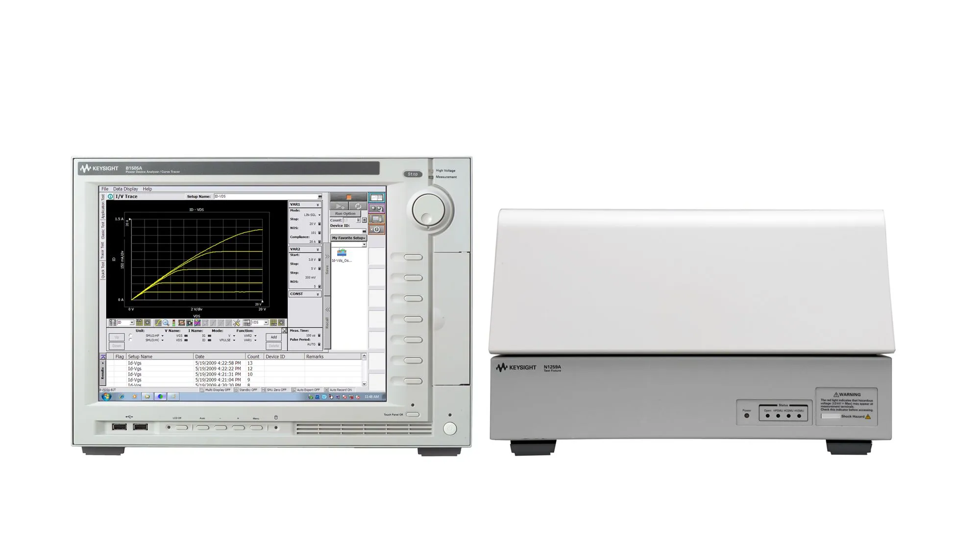Keysight B1505AP Vermogensapparaat-analyzer