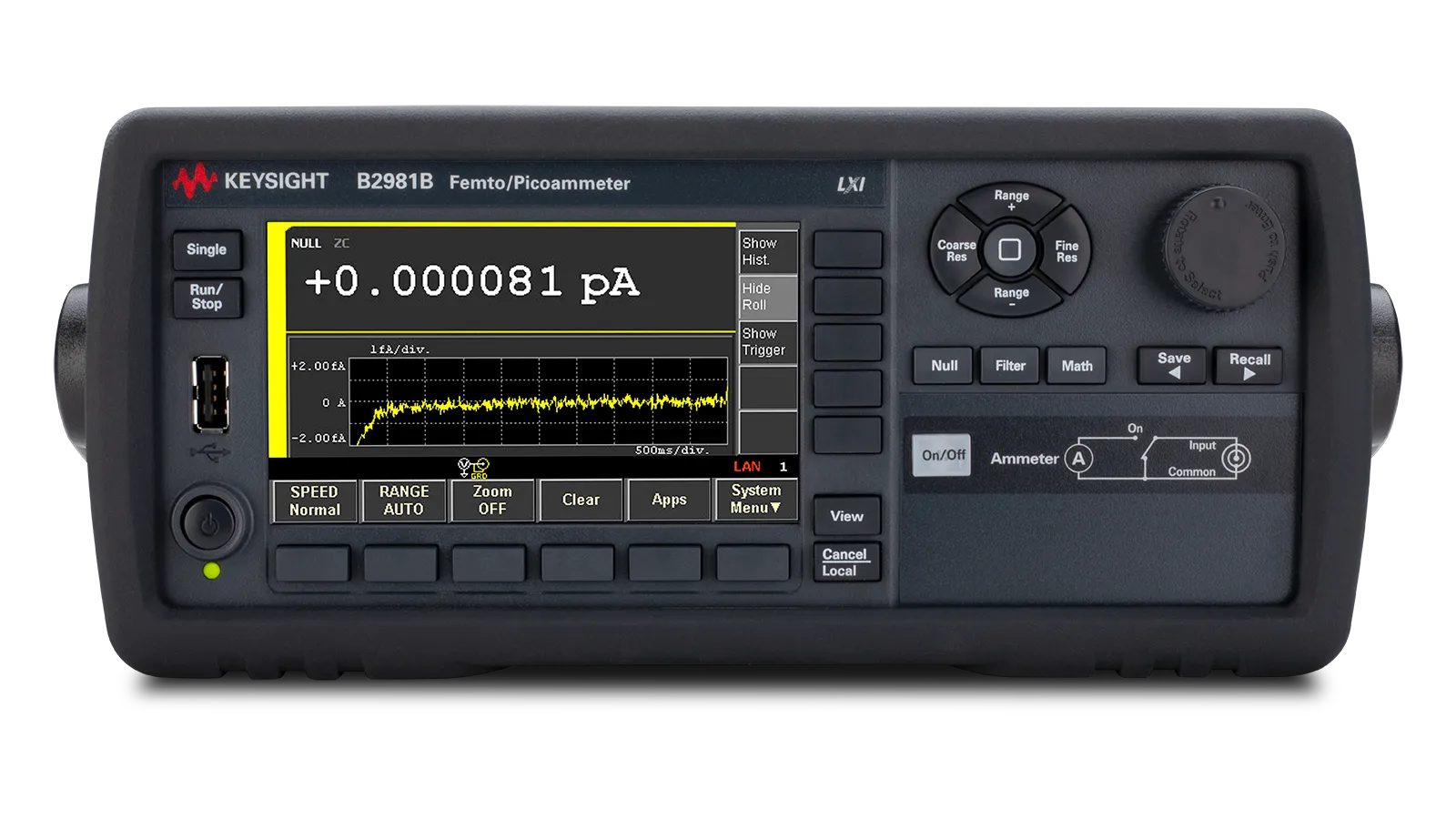 Keysight B2981B Femto/Picoampèremeter