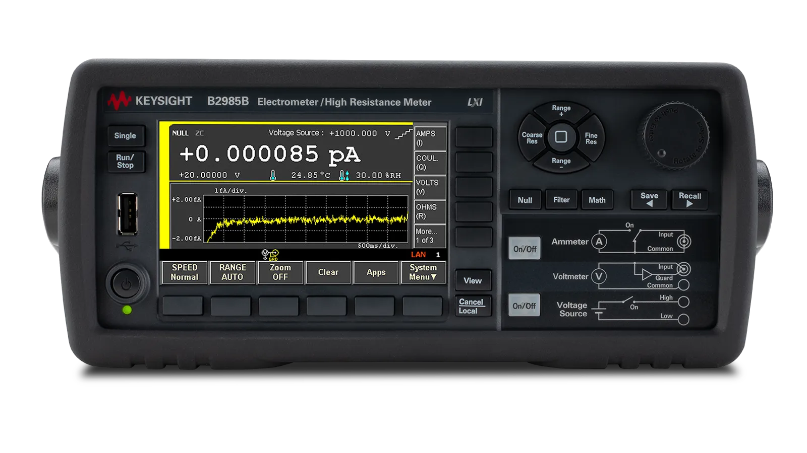 Keysight B2985B Elektrometer/Hoge-weerstandsmeter