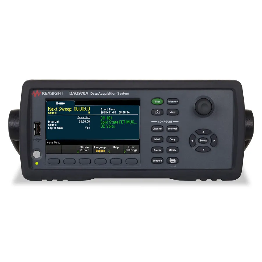 Keysight DAQ970A gegevensacquisitie hoofdframe