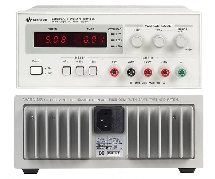 Keysight E3630A DC voedingseenheid