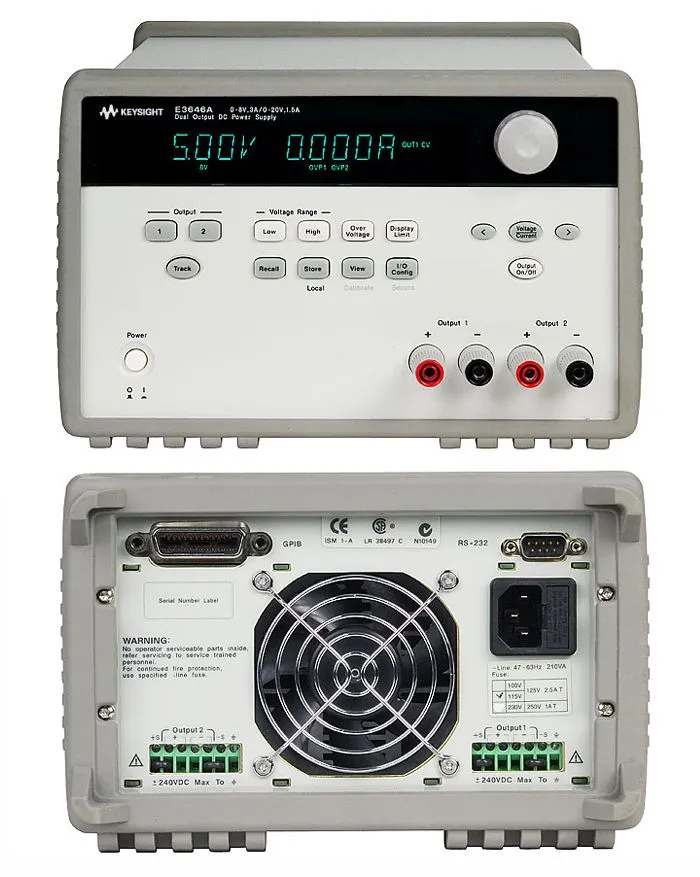 Keysight E3646A DC-voeding