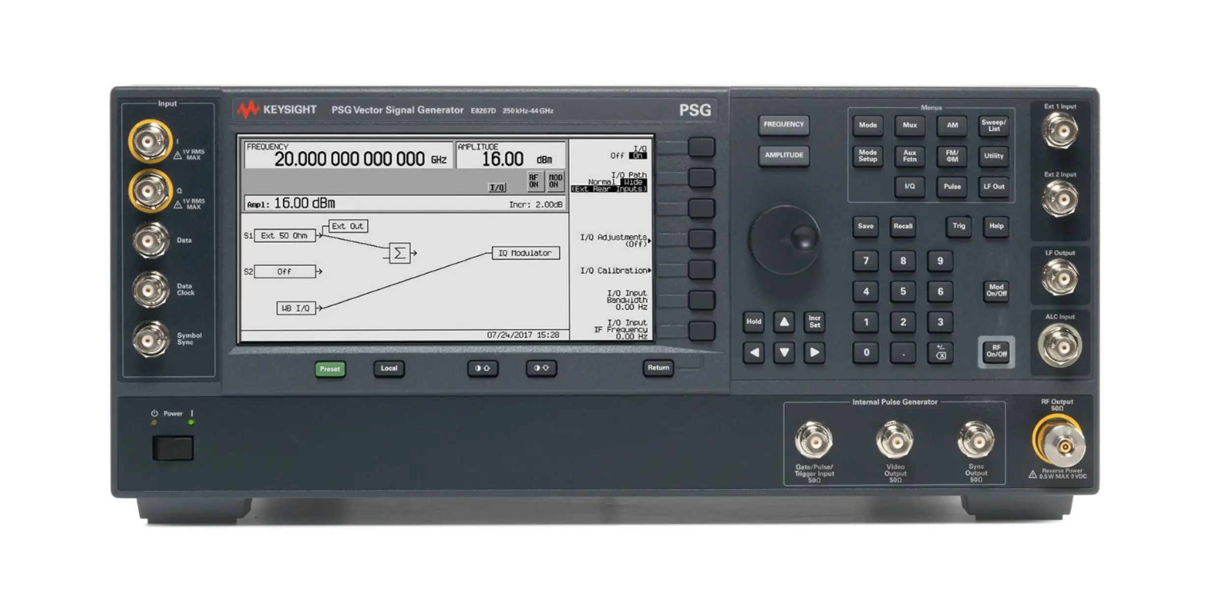 Keysight E8267D PSG Vectorsignaalgenerator