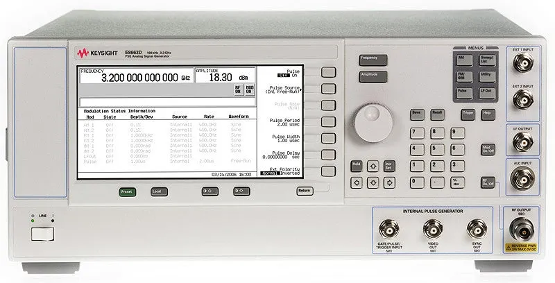 Keysight E8663D Analoge signaal generator