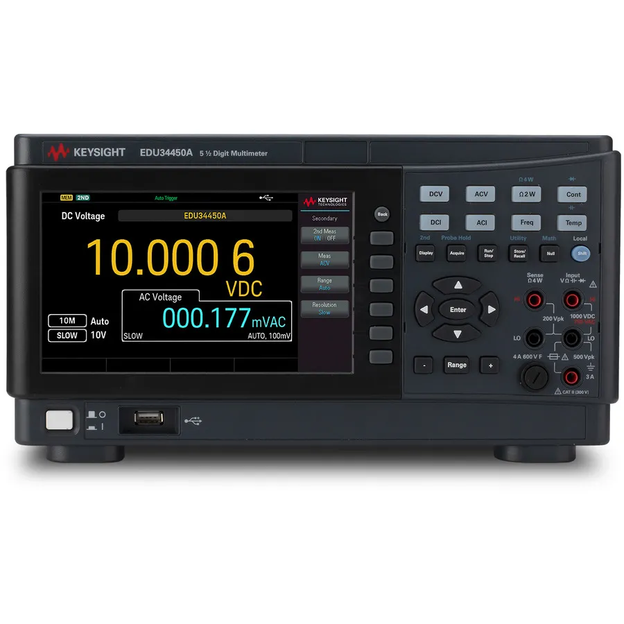 Keysight EDU34450A Dubbele-display digitale multimeter