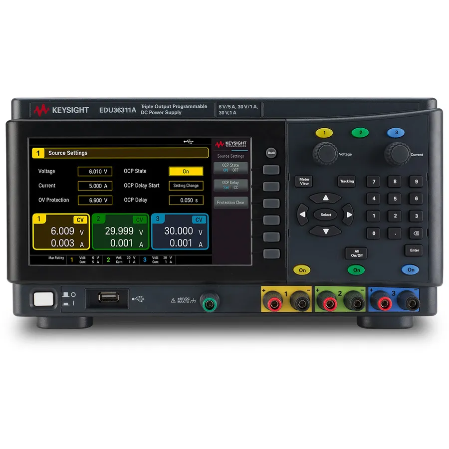 Keysight EDU36311A Triple-output DC voedingskast