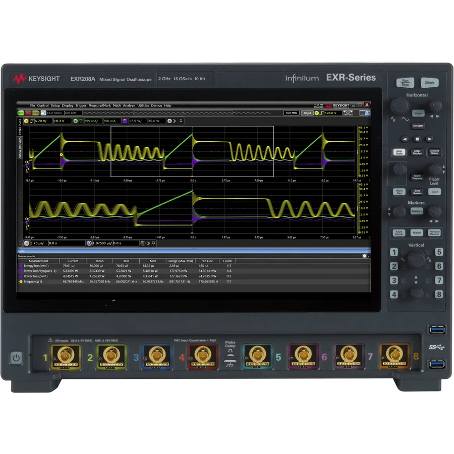 Keysight EXR208A Gemengde Signaal Oscilloscoop
