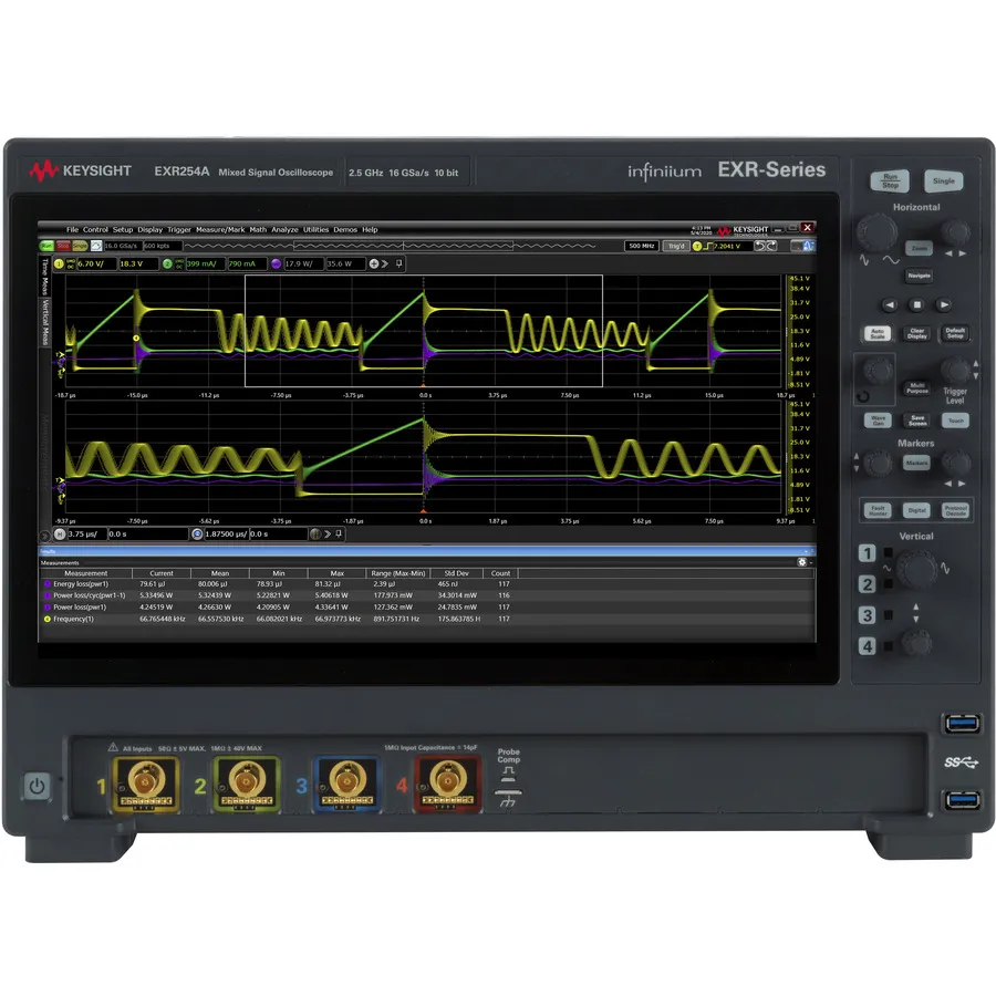 Keysight EXR254A Gemengde Signaal Oscilloscoop