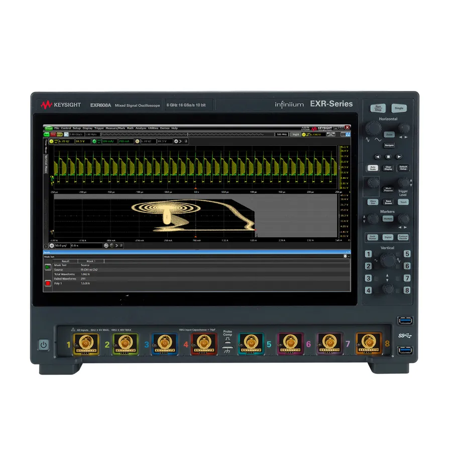 Keysight EXR608A Infiniium Real-Time Oscilloscoop