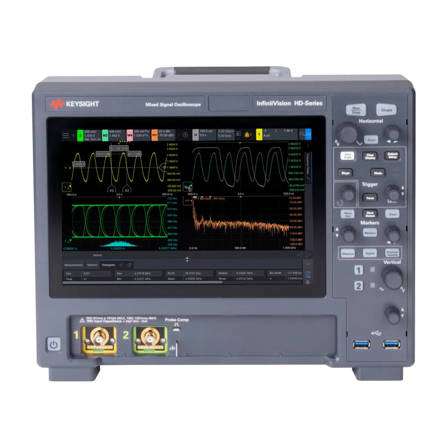 Keysight HD302MSO/350 InfiniiVision gemengde signaalonoscilloscoop