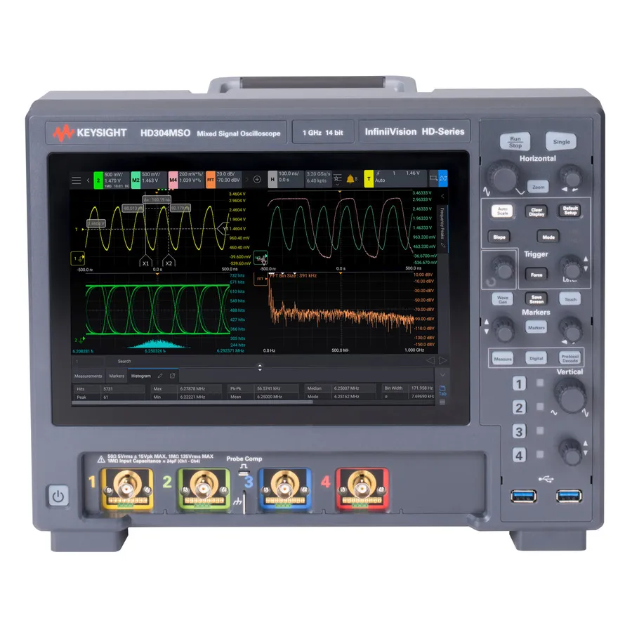 Keysight HD304MSO/350 InfiniiVision Gemengde Signaal Oscilloscoop