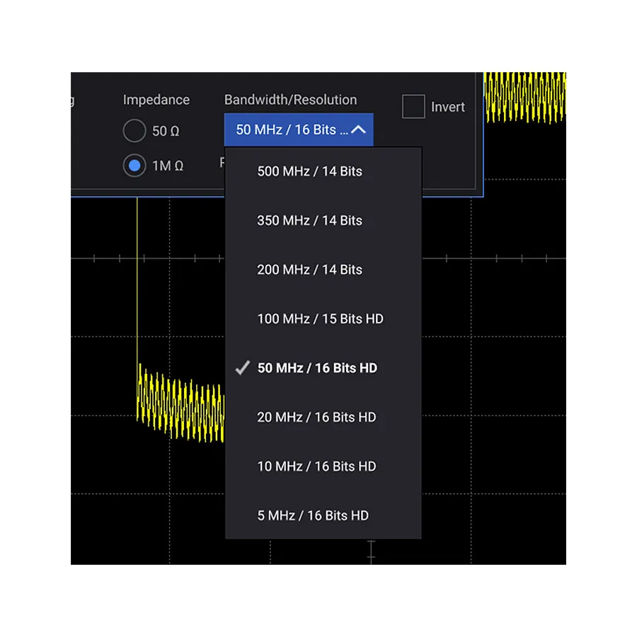 Keysight HD3BW/012 Bandbreedteverhoging