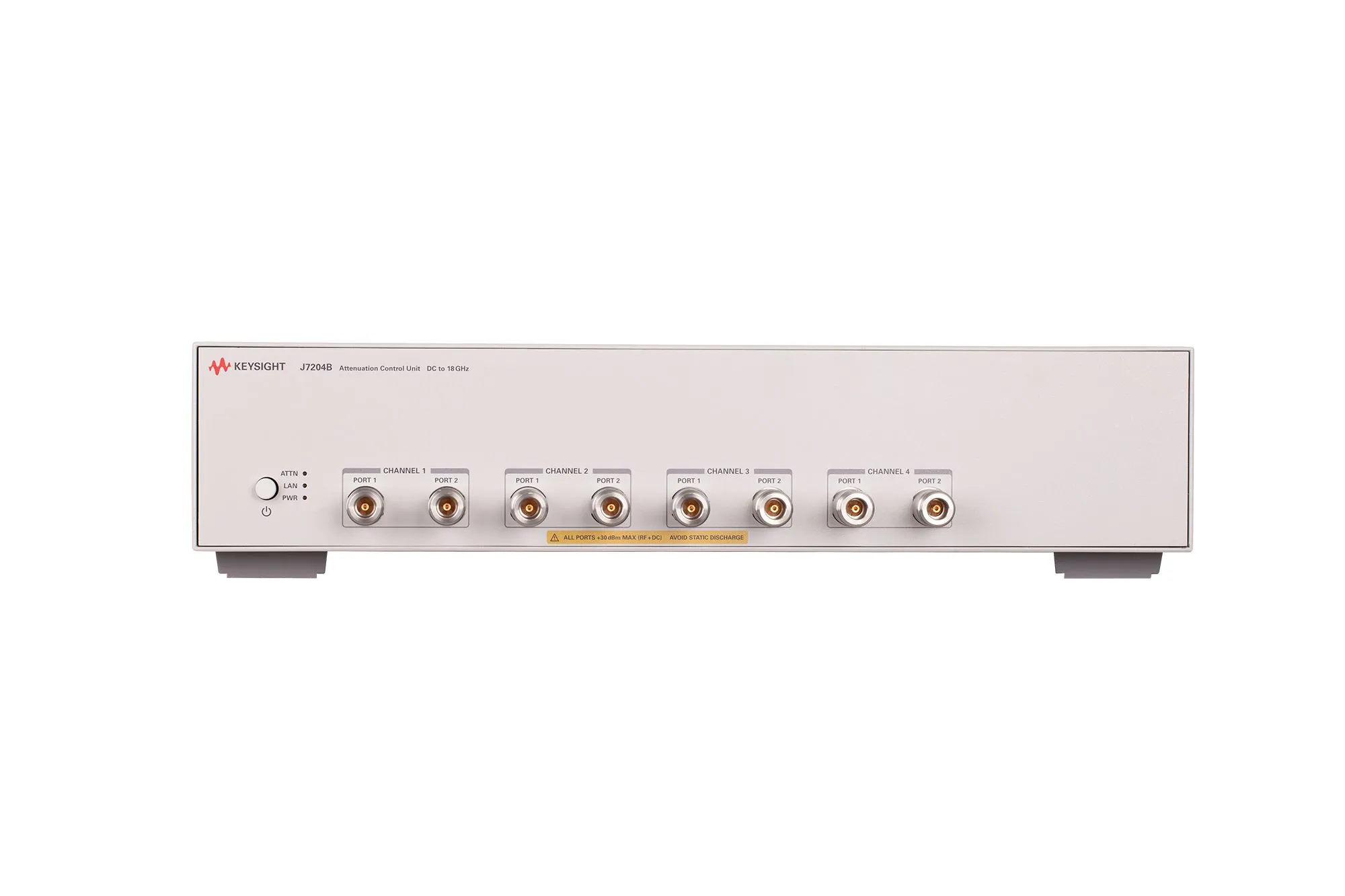 Keysight J7204B 4-kanaal dempingsregeleenheid