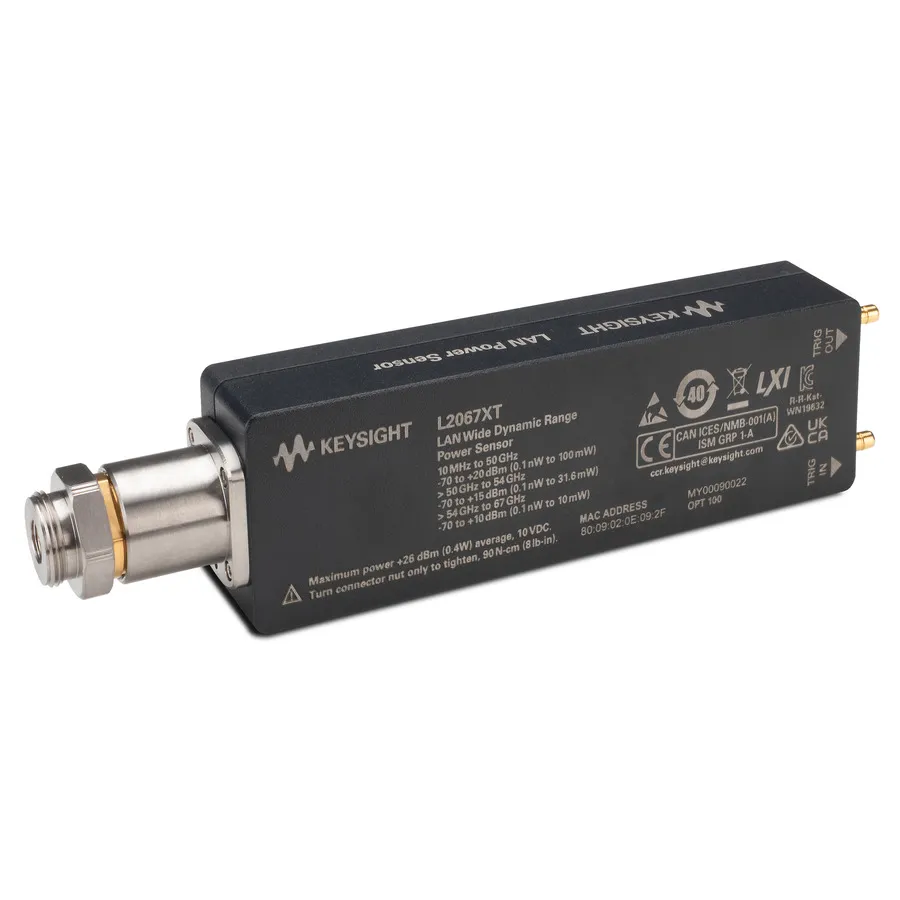 Keysight L2067XT/100/U2037A Thermische vacuümcompatibele vermogensensor