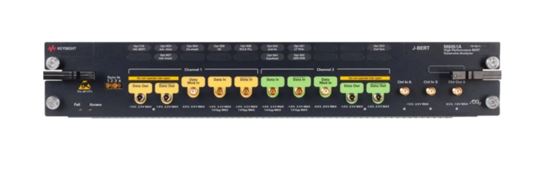 Keysight M8051A multi-kanaal BERT module
