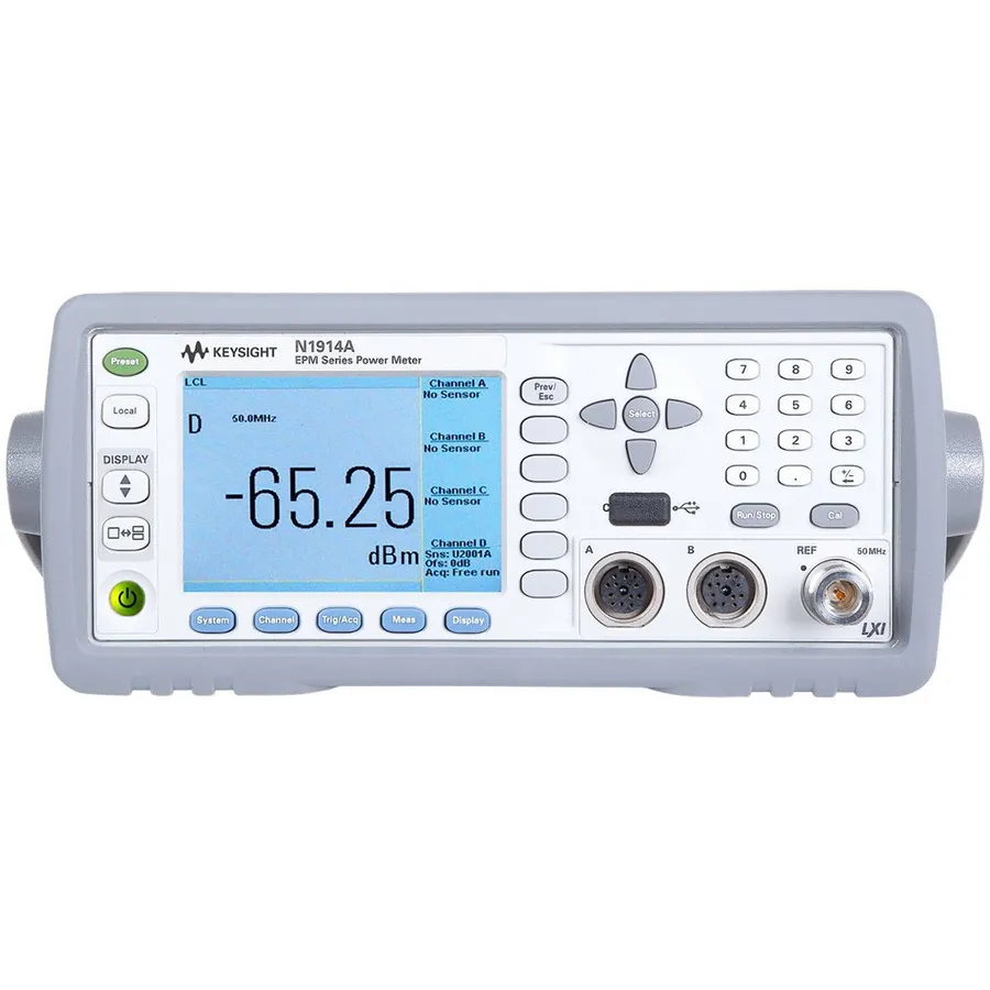 Keysight N1914A/101 Duaal-kanaal vermogensmeter