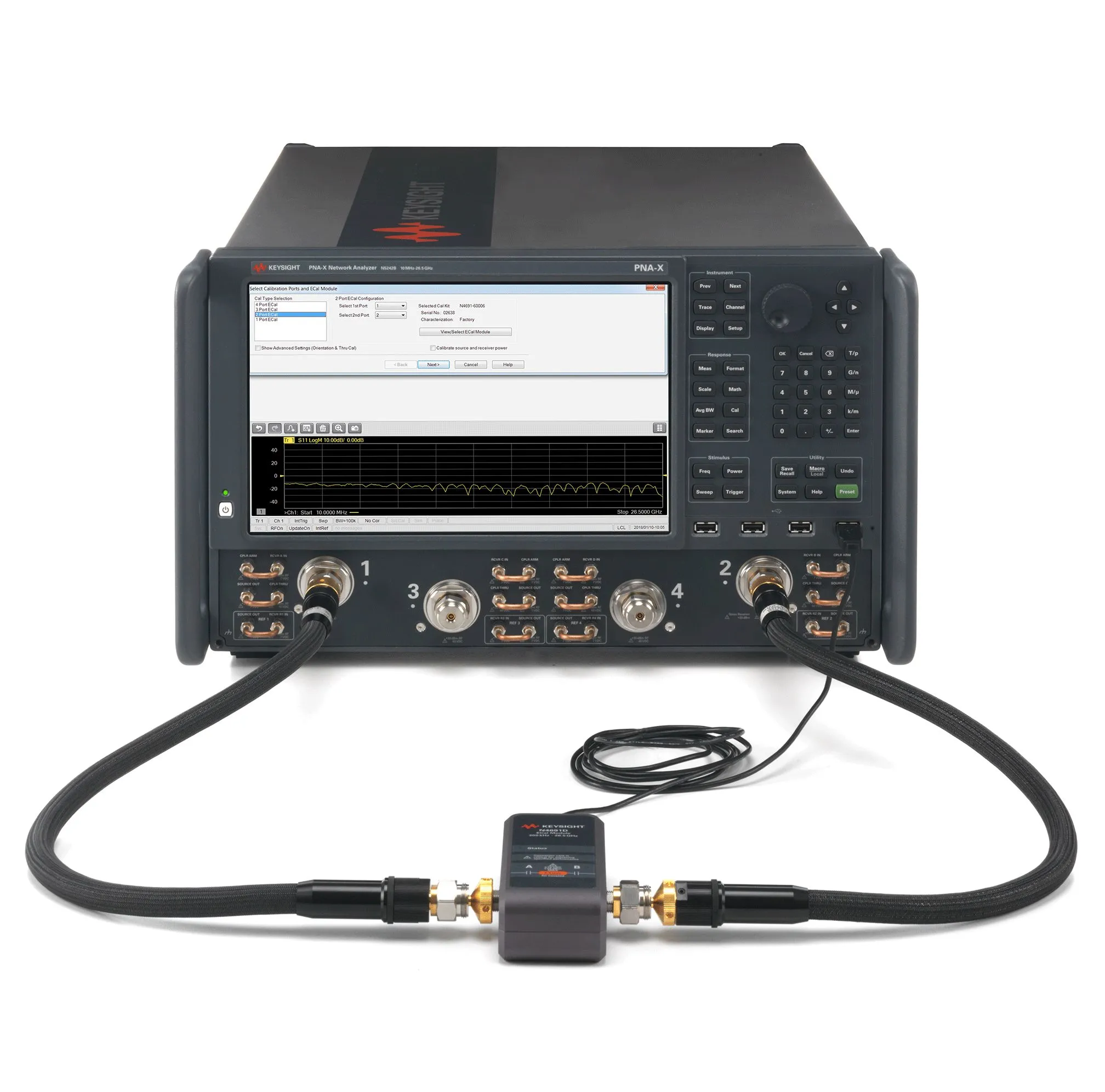 Keysight N4691D Elektronische Kalibreermodule