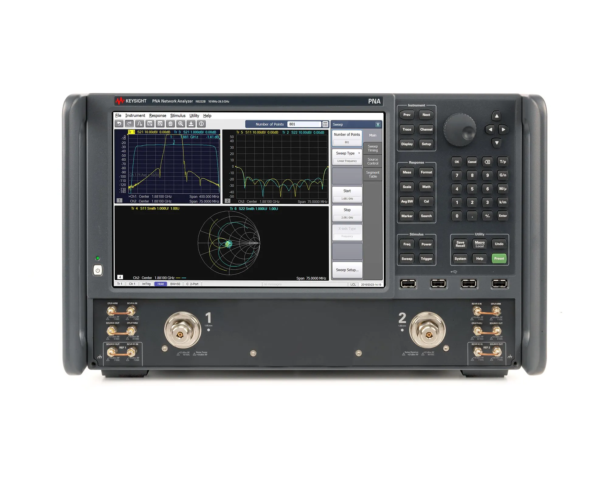 Keysight N5222B Microgolfnetzwerkanalyzer