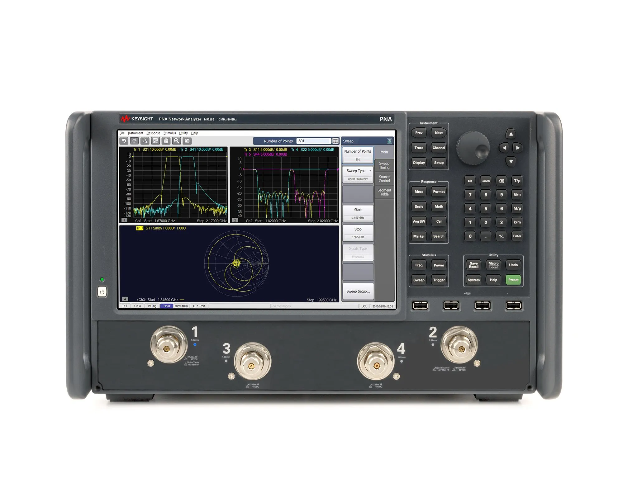 Keysight N5225B PNA Microgolfnetzwerkanalyzer
