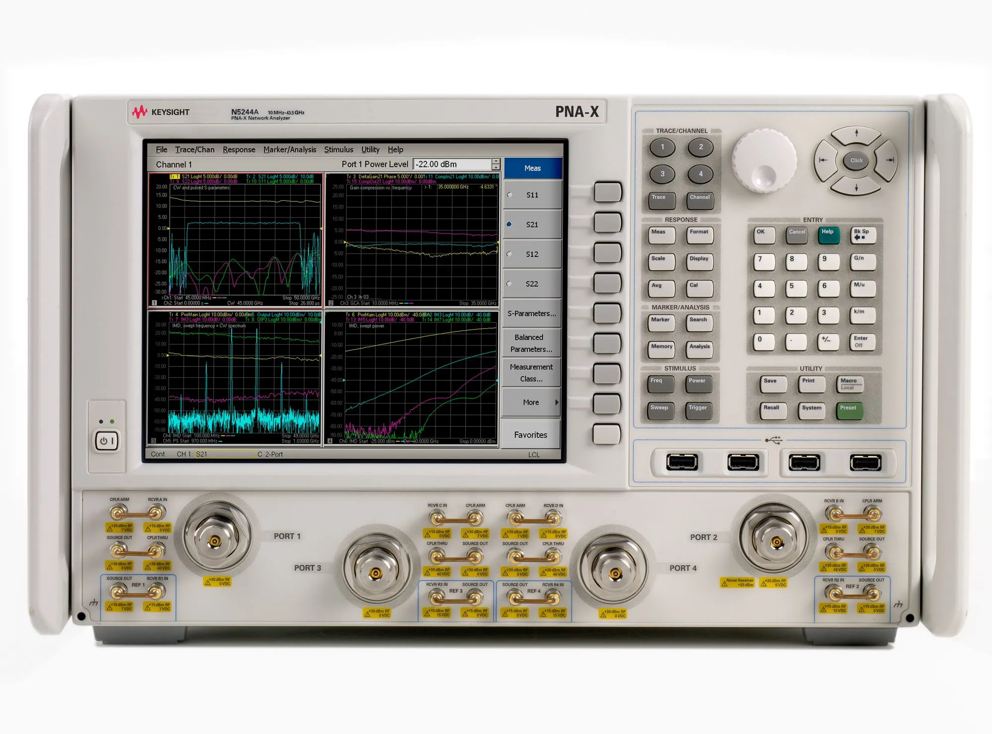 Keysight N5244A netwerk analyzer