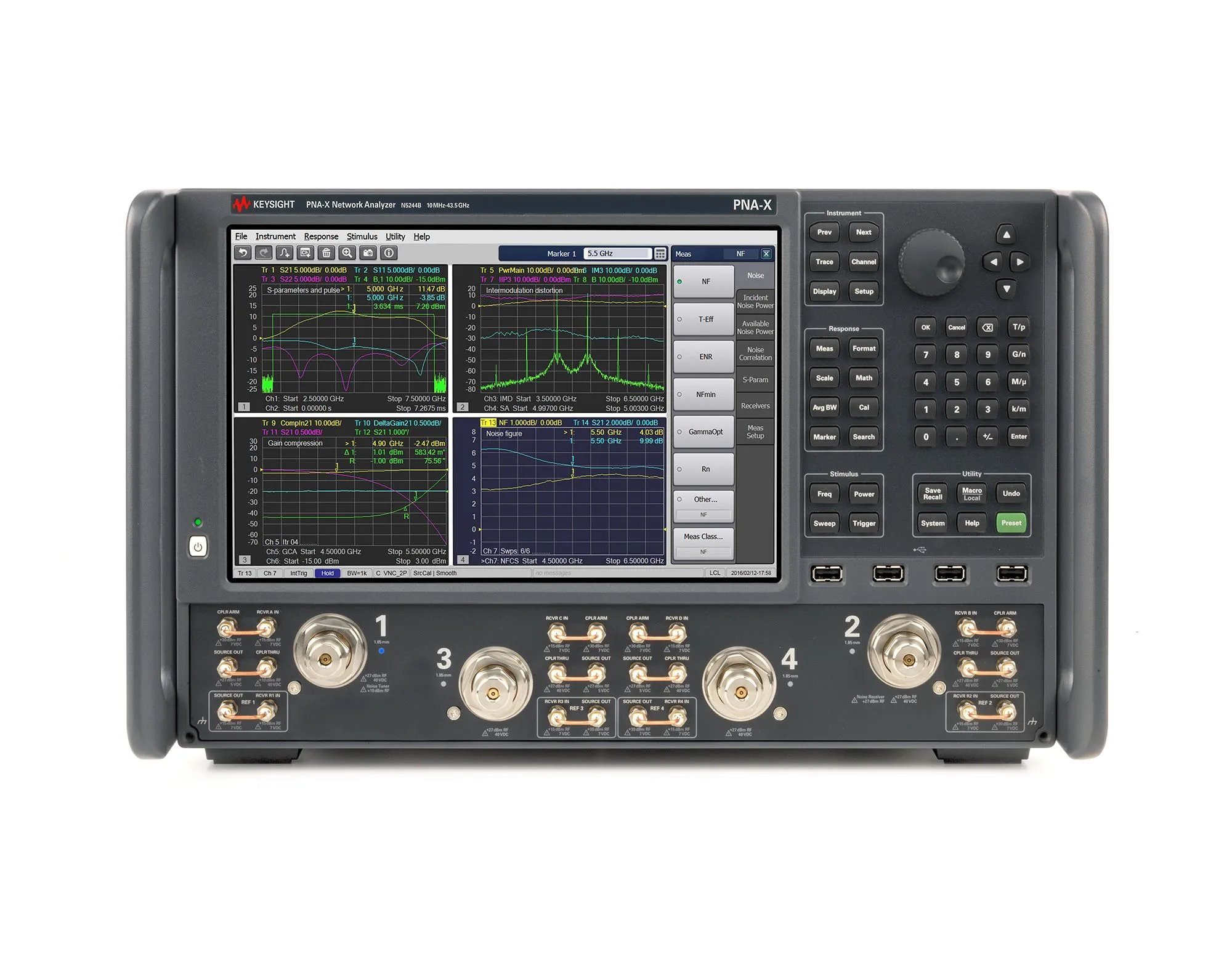 Keysight N5244B Vectornetwerkanalysator