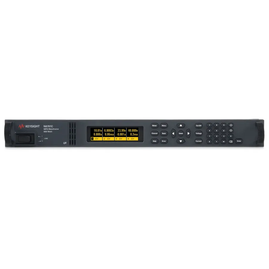 Keysight N6701C modulair stroomsysteem mainframe