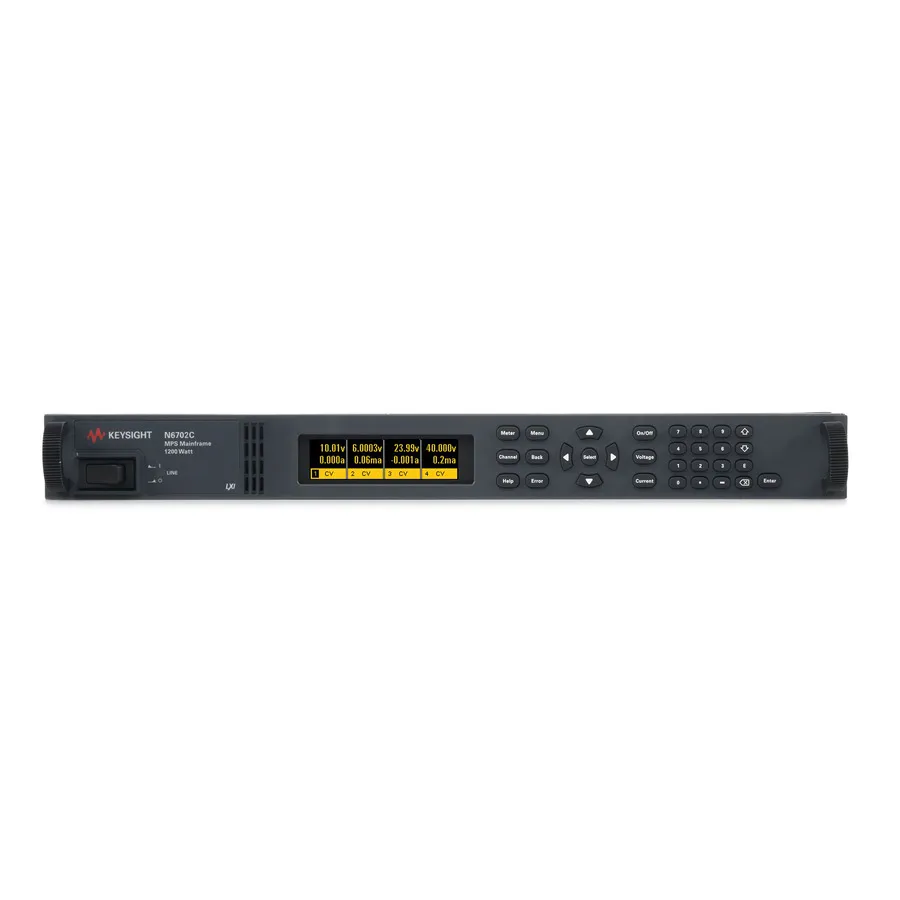 Keysight N6702C/904 modulair stroomsysteem mainframe