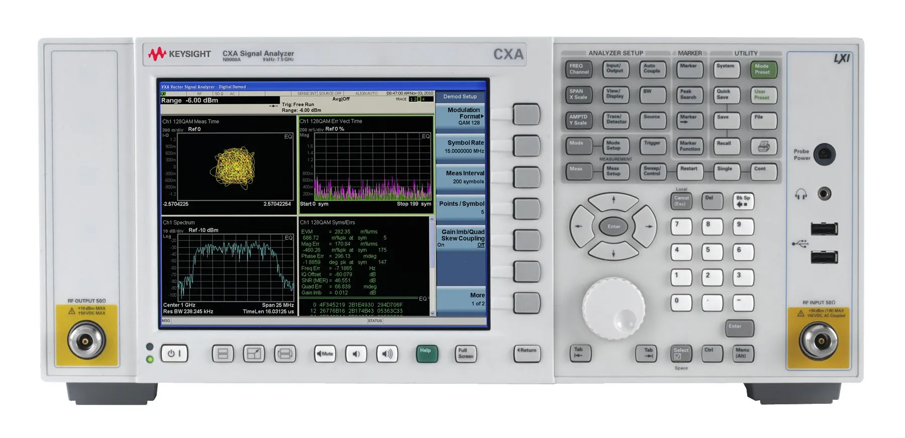 Keysight N9000A CXA Spectrumanalyzer
