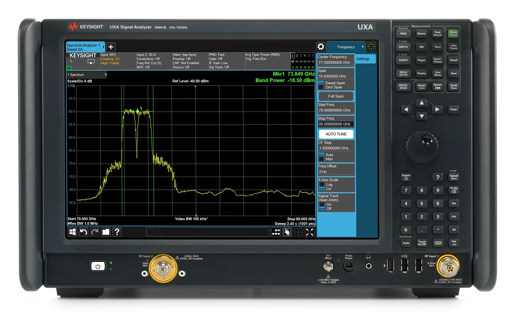 Keysight N9041B Signaalanalysator