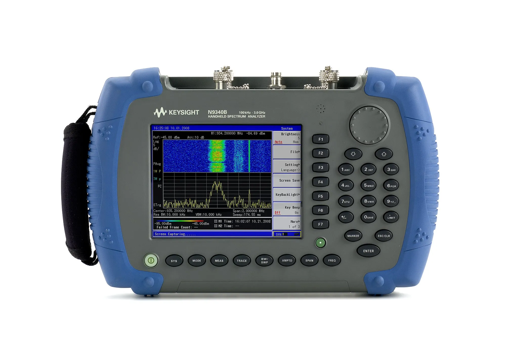 Keysight N9340B draagbare spectrumanalyzer