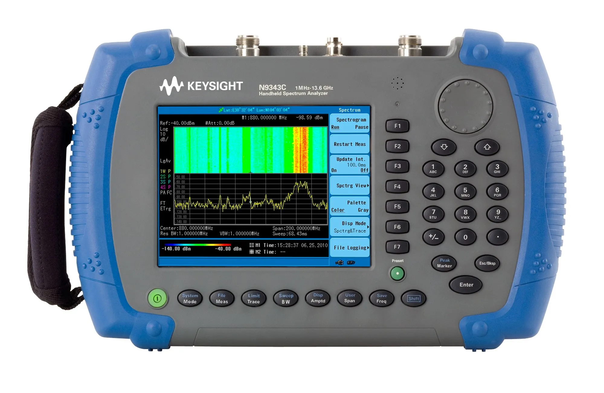 Keysight N9343C draagbare spectrumanalyzer