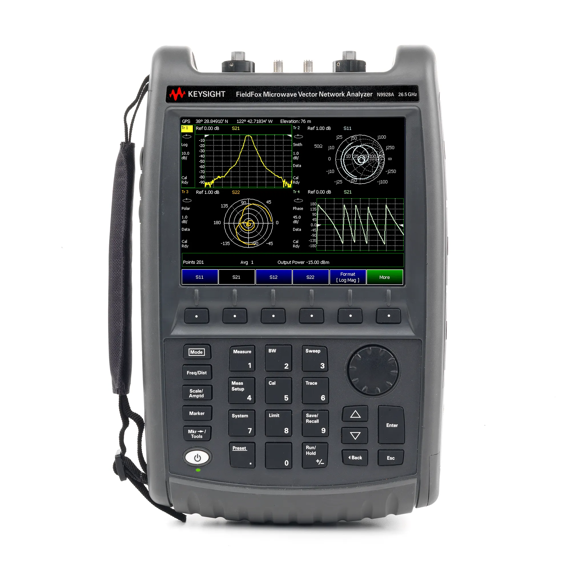 Keysight N9928A FieldFox draagbare microwave vector network analyzer