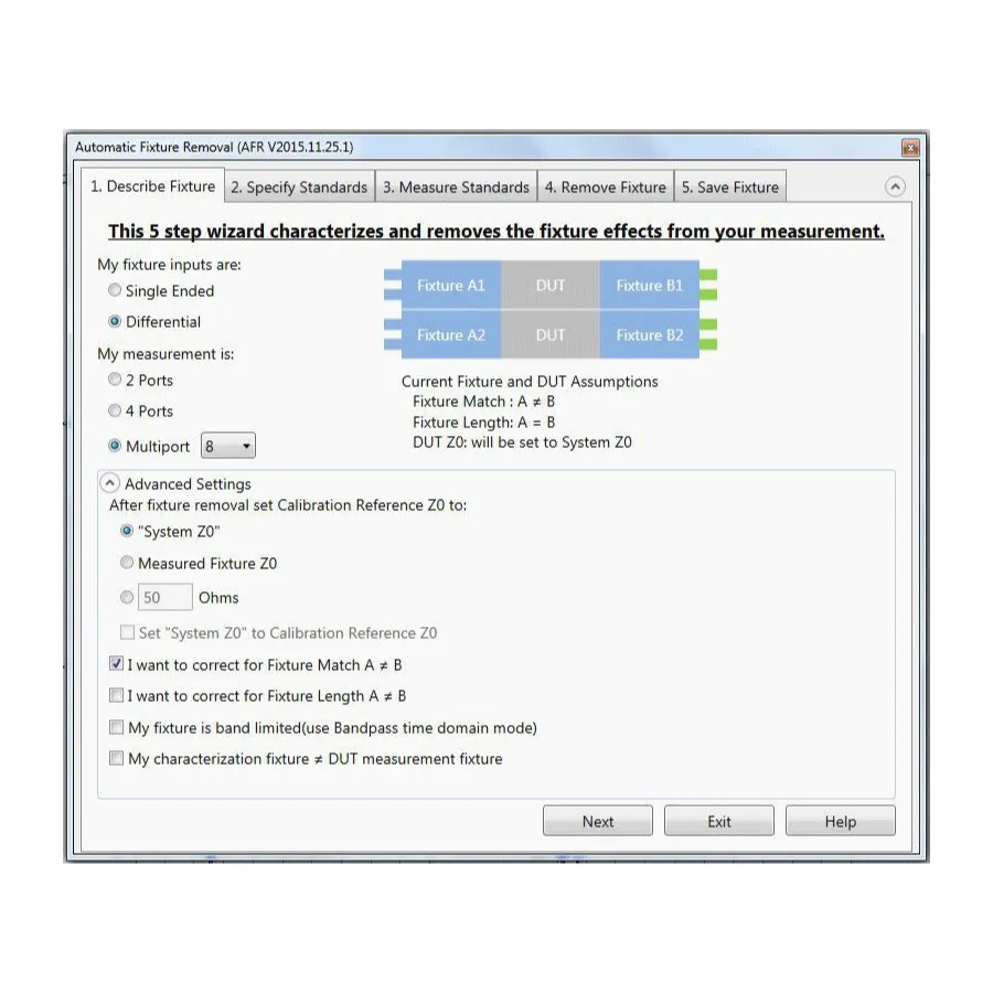 Keysight S97007B/R-A4C-001-L automatische fixture-verwijderingssoftware