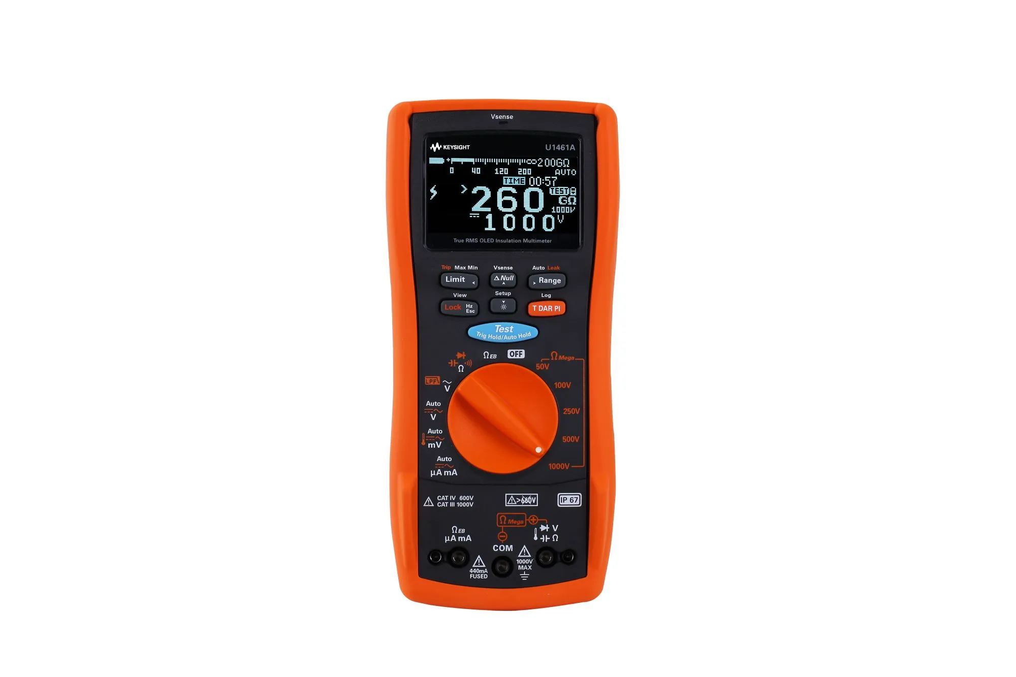 Keysight U1461A Isolatieweerstandtester