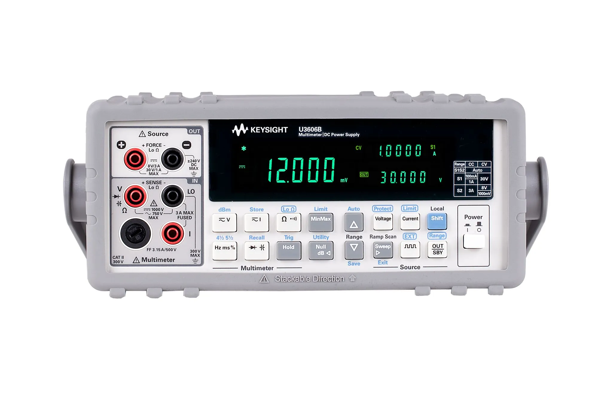 Keysight U3606B Multimeter & gelijkstroomvoeding