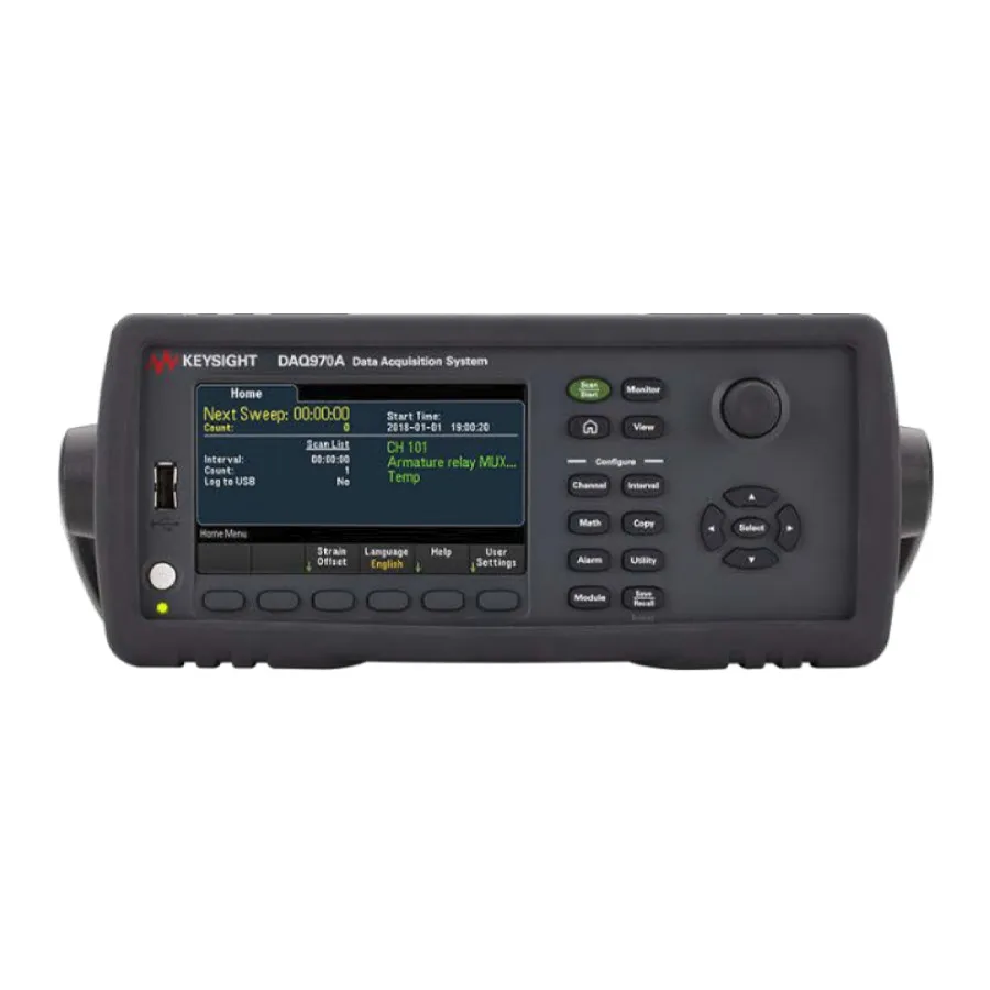 Keysight U3900DAQ/001/102 Multiplexing- en besturingsoplossing