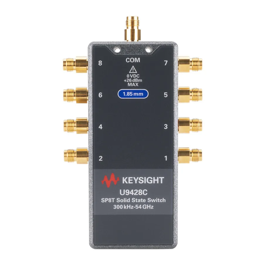 Keysight U9428C Solid State FET Schakelaar (SP8T, USB)
