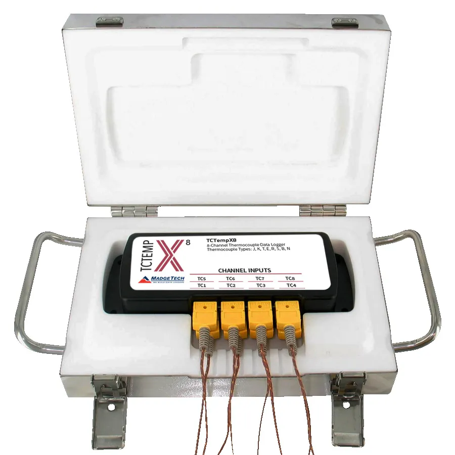 MadgeTech 900437-00 ThermoVaultX8 Oventemperatuurrecorder