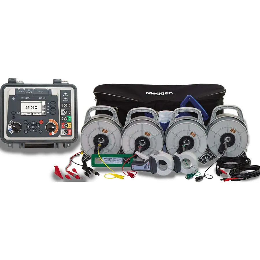 Megger DET2/3 KIT 330FT Aardtester