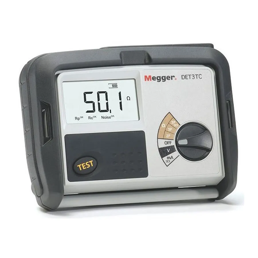 Megger DET3TC Digitale Aardtester