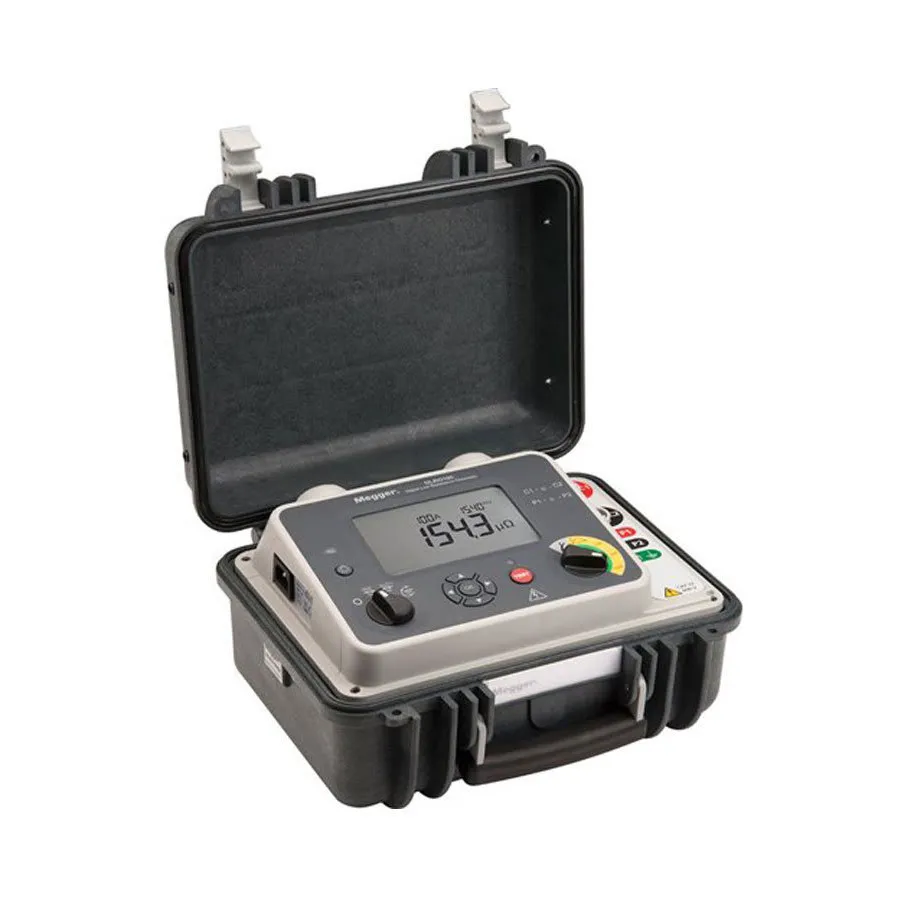 Megger DLRO100EB Digitale laagweerstand-micro-ohmmeter