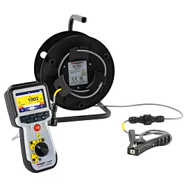 Megger DLRO2-KC50C-KIT Lage-weerstands Ohmmeter Kit met 50m Kelvin Clipprobe Spoel