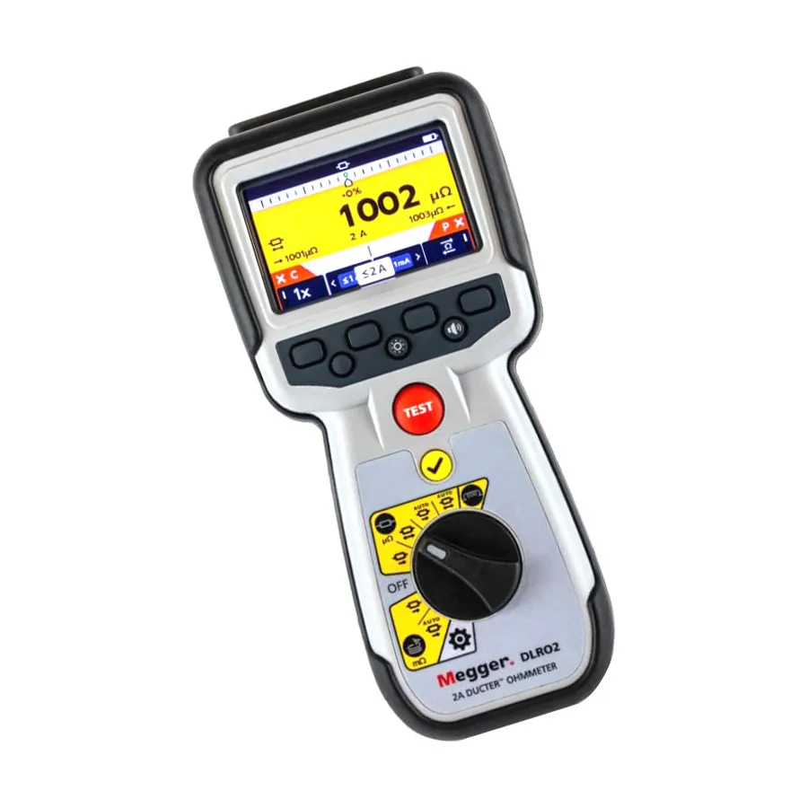 Megger DLRO2 Lage-weerstands Ohmmeter