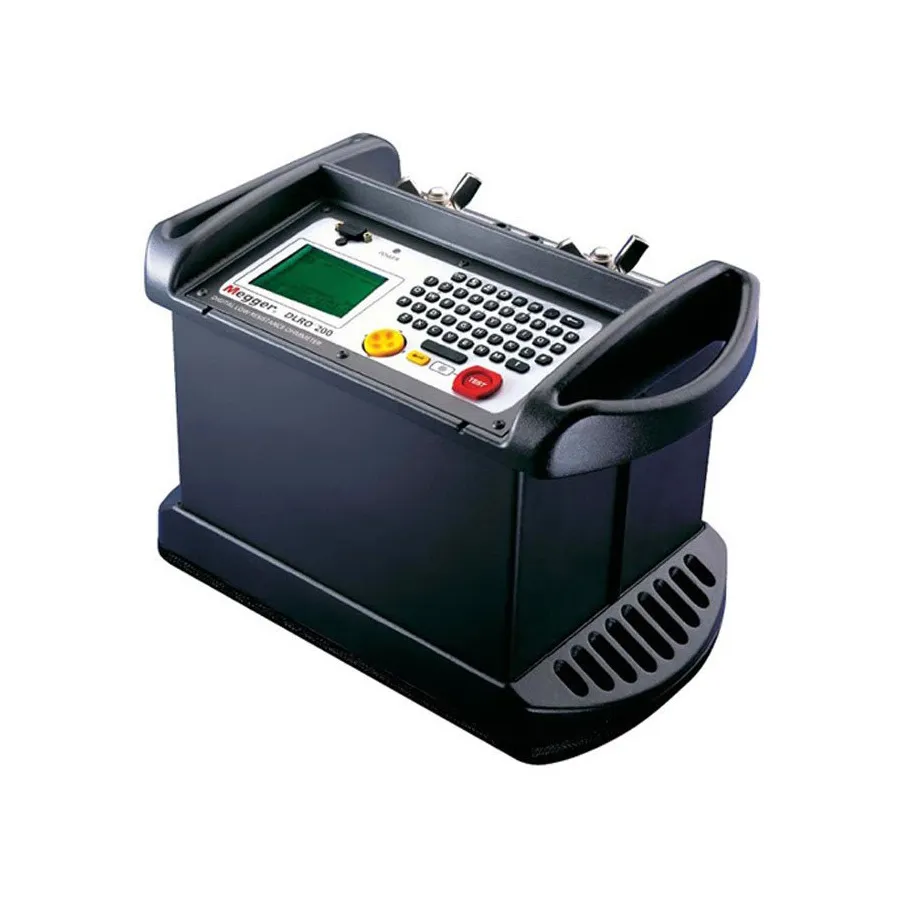 Megger DLRO200-US Lage-weerstands Micro-Ohmmeter