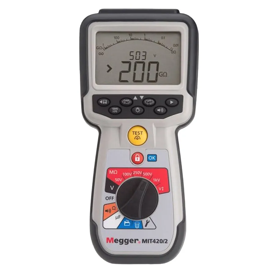Megger MIT420/2 Isolatie- en Continuiteitstester