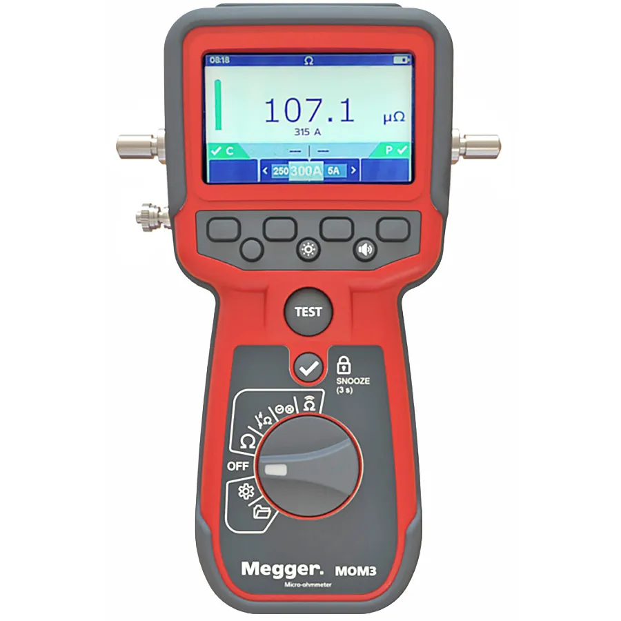 Megger MOM3-BK-30091 Micro-ohmmeter