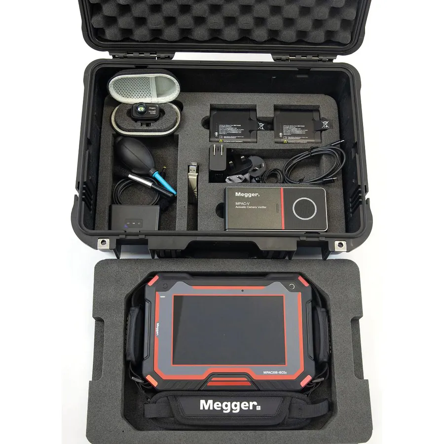 Megger MPAC208 Pro Kit Akoestische Camera