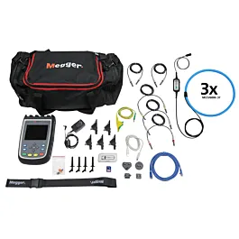 Megger MPQ1000-P-PLUS-KIT driesfasen vermogenskwaliteit analyser